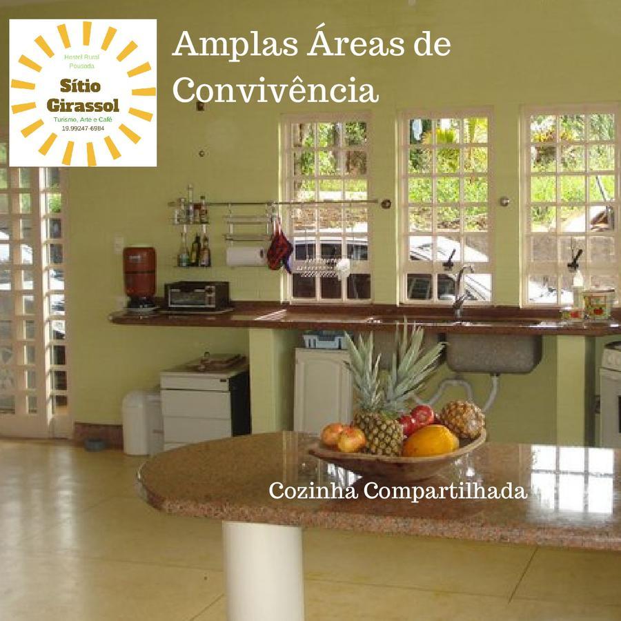 Sitio Girassol Hostel Caconde Εξωτερικό φωτογραφία